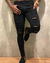 Calça Jeans Masculina Sarja Super Skinny Fit Destroyd - comprar online