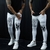 Calça Jeans Masculina Caveira Premium White zíper lateral na internet