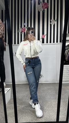JEANS MOOM RIGIDO (OXIDO) - comprar online