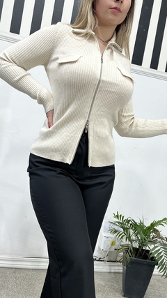 CAMPERA BREMER CUELLITO DOBLE CIERRE - comprar online