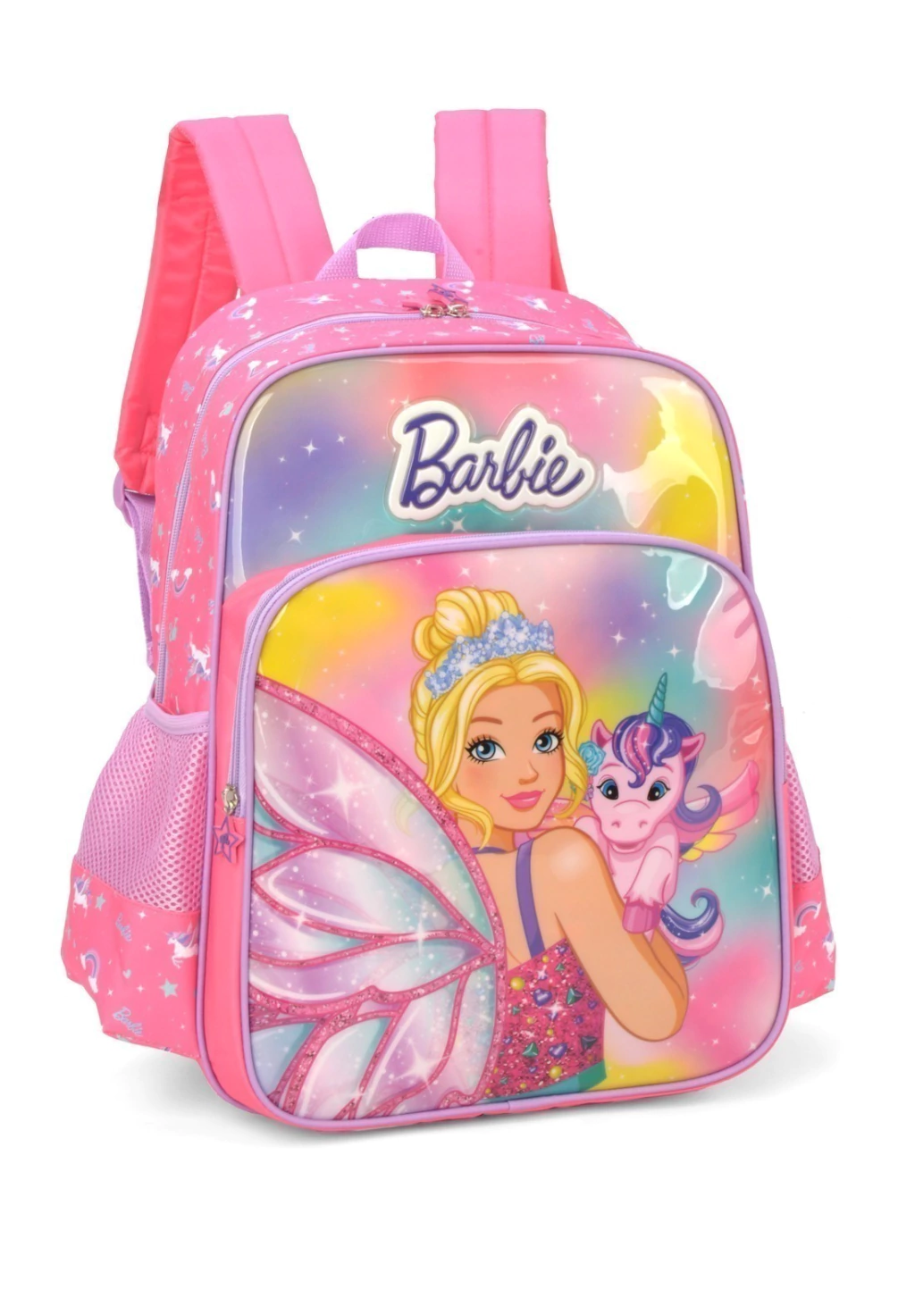 Mochila Infantil Barbie Mattel Butterfly Luxcel