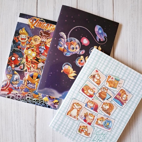 Cadernos Gatinhos Brochurinha