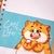 Caderno Cat's Life A5 - Papel de Gatinha