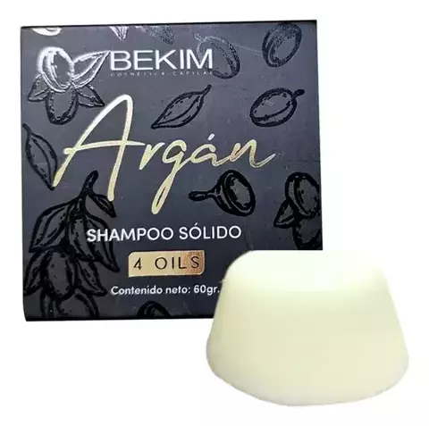 BEKIM ARGAN SHAMPOO SOLIDO 60 GR