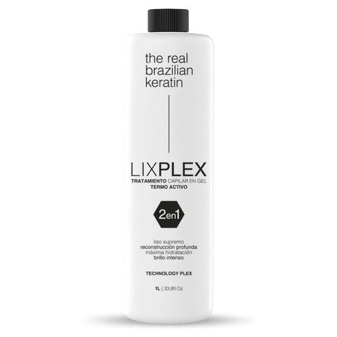 THE REAL BRAZILIAN LIX PLEX 2 EN 1 x 1000 ML (TRATAMIENTO CAPILAR EN GEL)