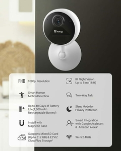 Cámara de seguridad interior EZVIZ CB1 - comprar online