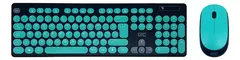 Kit Combo Teclado Y Mouse Inalambrico Gtc Cbg-027 Usb Optico - comprar online