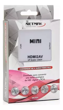Adaptador Conversor Mini Hdmi Blanco