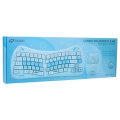 Combo Inalámbrico 2.4G Teclado + Mouse NKB-6600CL