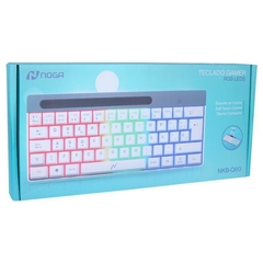 Teclado Gamer RGB LEDS NKB-Q60