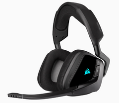 Auricular Corsair VOID RGB Elite Wireless 7.1 Surround Carbon