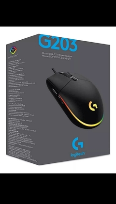 Mouse Gamer Logitech G203 Lightsync Rgb en internet