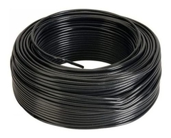 Cable Rollo 100mts Utp Exterior Cat 5e Red Vaina Negra Cctv Rj45 Balun
