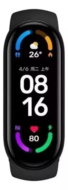 Reloj Smart Band Xiaomi Smart Band 7 Gl Color Negro - comprar online