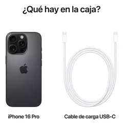 Apple iPhone 16 Pro (128 GB) - (Black- Natural- Desert)