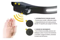 Linterna A Led Manos Libres Flexible Autonoma Bateria Tbcin Color De La Linterna Negro Color De La Luz Blanco Frío en internet