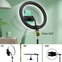 Aro De Luz Led Grande Celular Tripode Profesional 2.10mts - comprar online