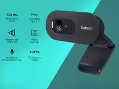 Webcam Logitech C505 V-U0018 - Negro - Equilybrio Group