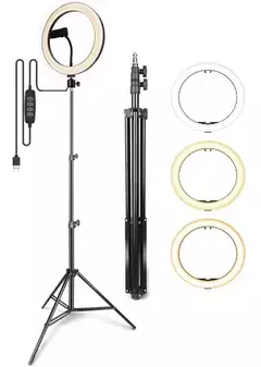 Aro De Luz Led Grande Celular Tripode Profesional 2.10mts