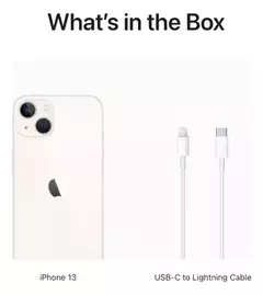 Imagen de Apple iPhone 13 (128 Gb) - Mid/ Star/ Pink, Nuevo Caja Sellada