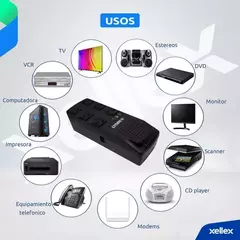 Estabilizador Tensión 1200va Lyonn Tca-1200nv 6 Tomas 220v - comprar online