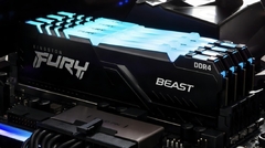 Memoria Ram Fury Beast 3200 Mhz 8gb Rgb
