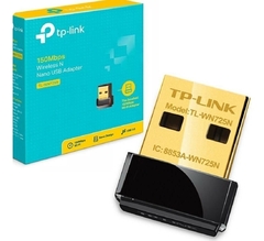 NANO ADAPTADOR USB WI-FI TP-LINK 2.4GHZ 150Mbps