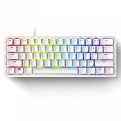 TECLADO GAMER RAZER HUNTSMAN MINI MERCURY CLICKY PURPLE
