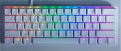 TECLADO GAMER RAZER HUNTSMAN MINI MERCURY CLICKY PURPLE - comprar online