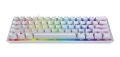 TECLADO GAMER RAZER HUNTSMAN MINI MERCURY CLICKY PURPLE en internet