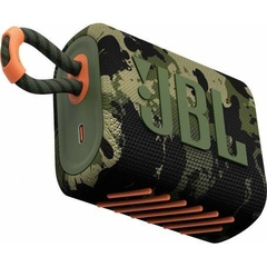 PARLANTE BLUETOOTH JBL GO 3 WATERPROOF AZUL/SQUAD - comprar online