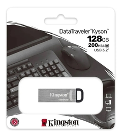 Pen Drive Kingston 128gb Dtkn/128gb Usb 3.2 Kyson Metal en internet