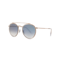 Ray-Ban RB3647N 90683F Dorado Celeste Degrade - comprar online