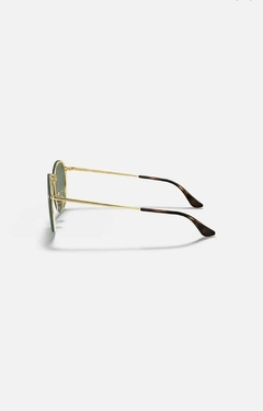 Ray-ban Round Blaze Dorado/verde RB3574 001/71 - Equilybrio Group