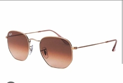 Ray-Ban RB3548N 9069A51 Rose Gold-Marrón Degrade