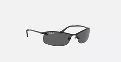 Ray-Ban RB3183 0029A Negro Gris Liso Polarizado en internet