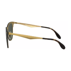 Ray-ban Blaze Clubmaster RB3576 04371 Dorado Verde - tienda online
