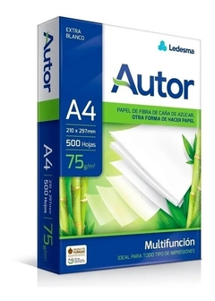 Resma 4 autor 75 g