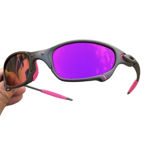 Óculos de Sol Juliet X-Metal Rosa Pinada Pink 100% Polarizadas