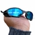 Óculos de Sol Juliet X-Metal Azul Bebe Ice Thug Pinada Lentes 100% Polarizadas + Side Blinders na internet