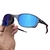 Óculos de Sol Doublex X-Metal Azul Bebe Ice Thug Pinada 100% Polarizadas