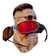 Óculos de Sol Juliet X Metal Pinada + Side Blinders Lentes Fire Red Ruby - JUJU_XMETAL