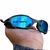 Imagem do Óculos de Sol Juliet X-Metal Azul Bebe Ice Thug Pinada Lentes 100% Polarizadas + Side Blinders