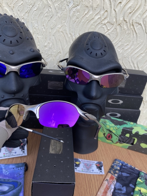 Romeo2 Plasma Metal Lentes Roxa Pinada Premium