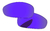 Lentes Para Modelo Juliet X-Metal Violet Roxa Padrão 100% Polarizadas