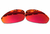 Lentes Para Modelo Juliet X-Metal Ruby Padrão 100% Polarizadas