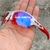 Óculos de Sol Flak Jacket 2.0 Branca/Vermelha Lentes Prizm Top - JUJU_XMETAL