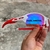 Óculos de Sol Flak Jacket 2.0 Branca/Vermelha Lentes Prizm Top - loja online