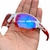 Óculos de Sol Flak Jacket 2.0 Branca/Vermelha Lentes Prizm Top