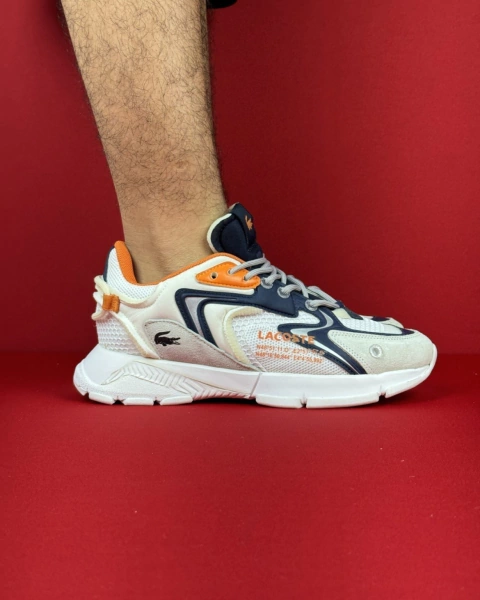 LACOSTE NEO NACIONAL PREMIUM BRANCO AZUL LARANJA